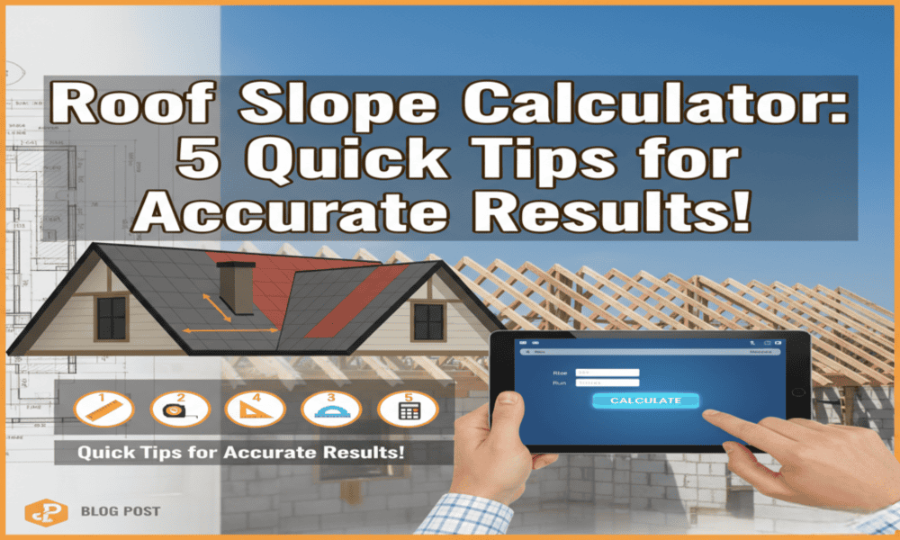 Roof slope calculator app for precise roof measurements and improved roofing accuracy.