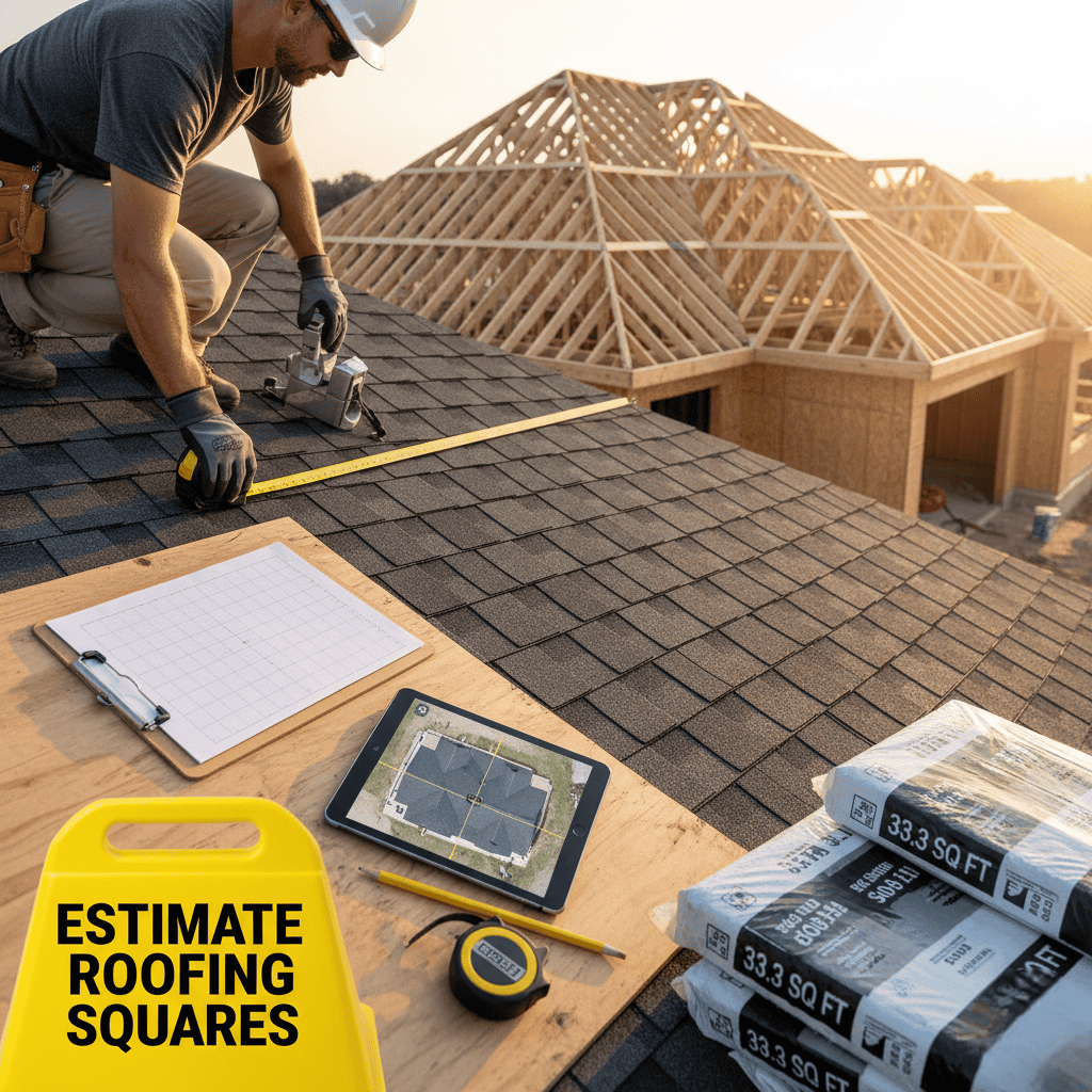 estimate roofing squares