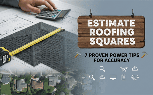 Accurate roofing square estimates with professional tools and tips for precise measurements.