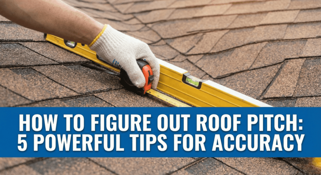 figure out roof pitch