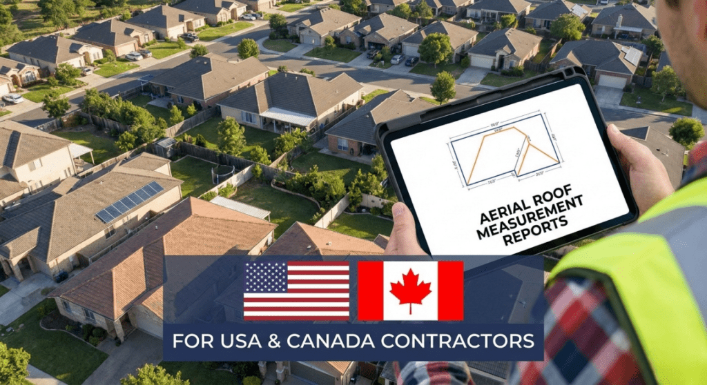 aerial roof measurement reports