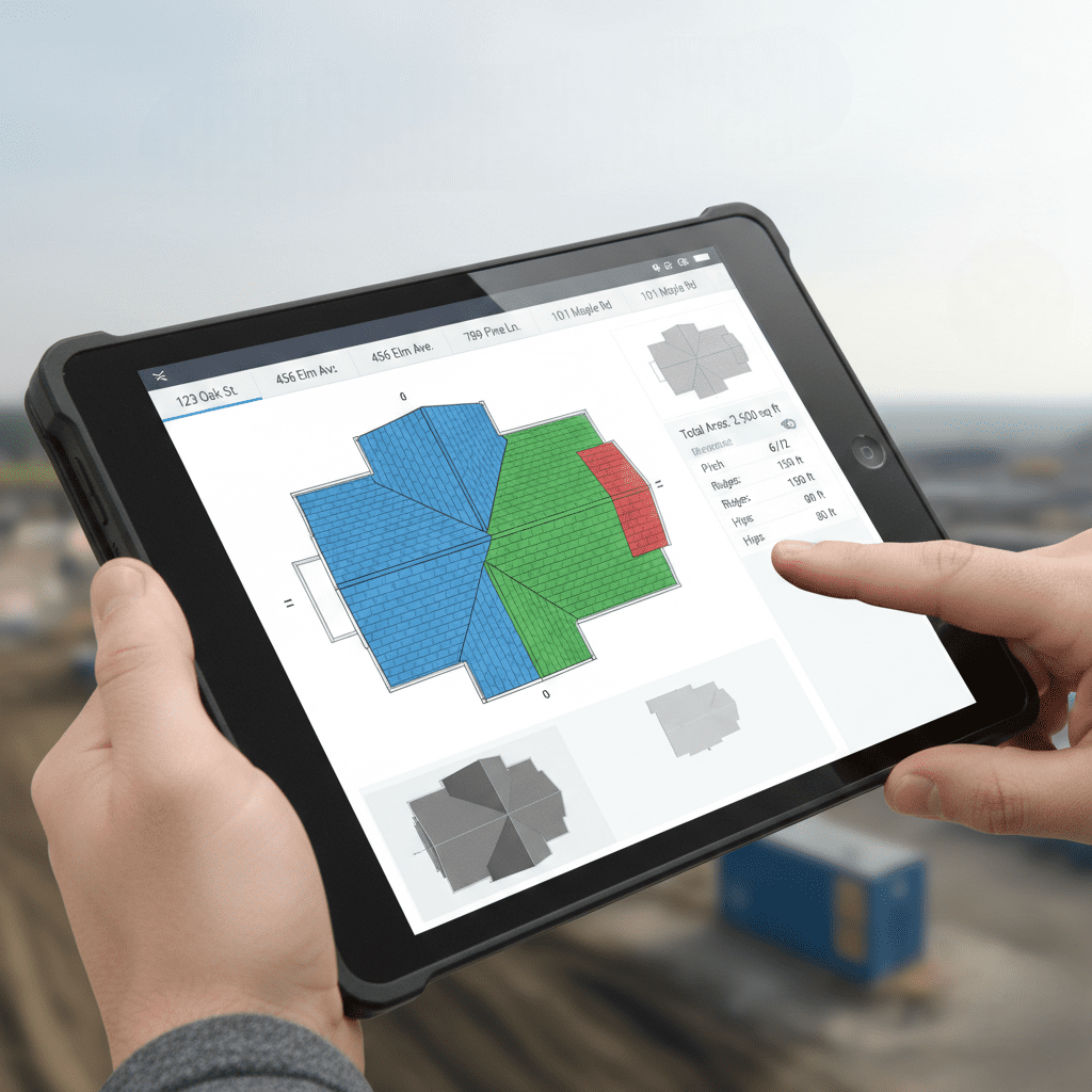 aerial roof measurement reports