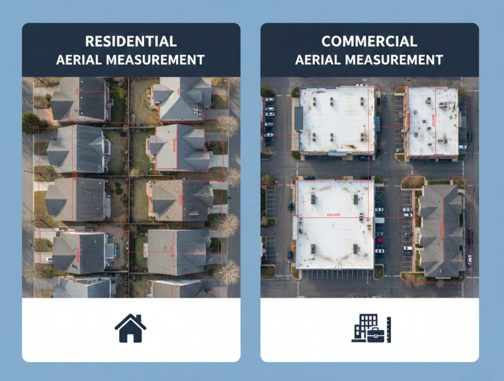 aerial roof measurements