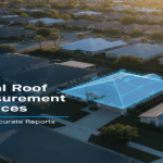 Aerial roof measurement services