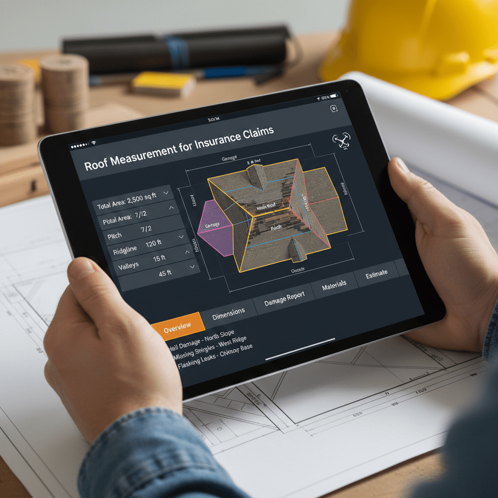 roof measurement for insurance claims
