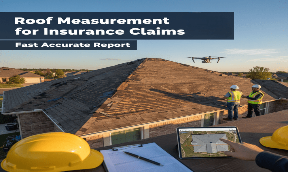 roof measurement for insurance claims