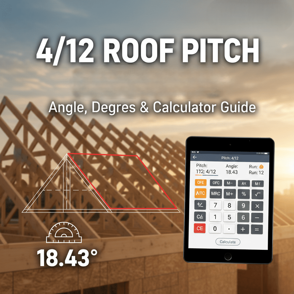 4/12 ROOF PITCH