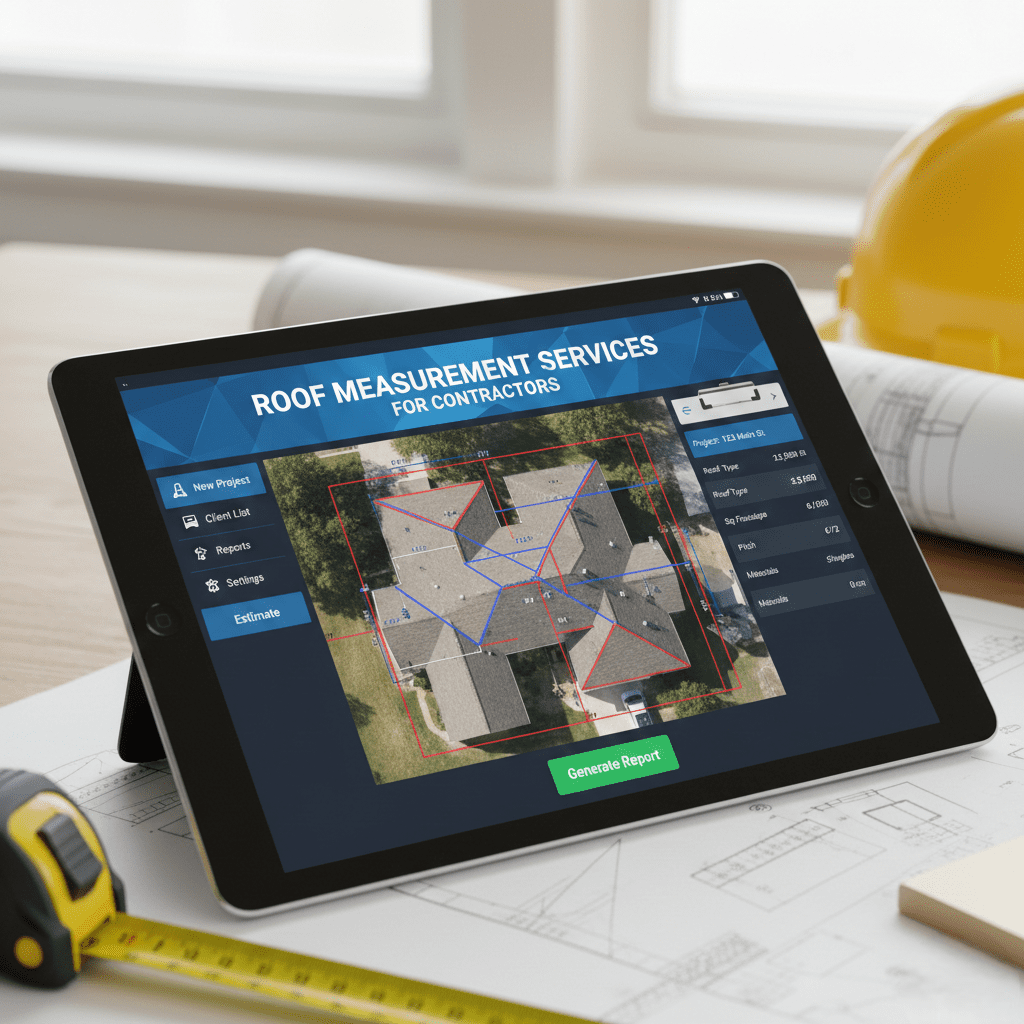 roof measurement services for contractors 