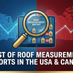 Cost of roof measurement reports
