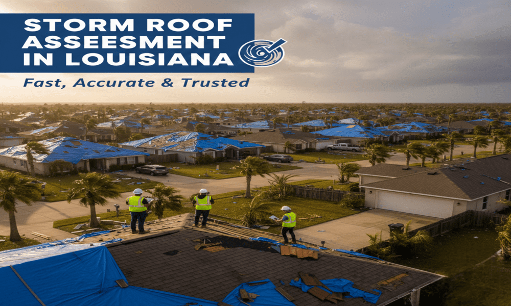storm roof assessment in Louisiana