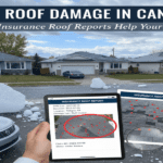 Hail roof damage