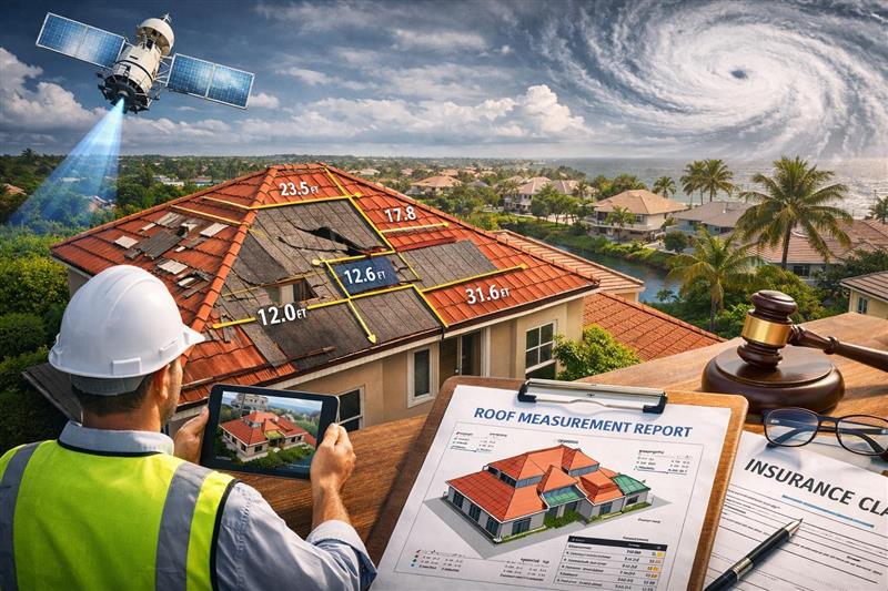 Insurance roof measurement in Florida